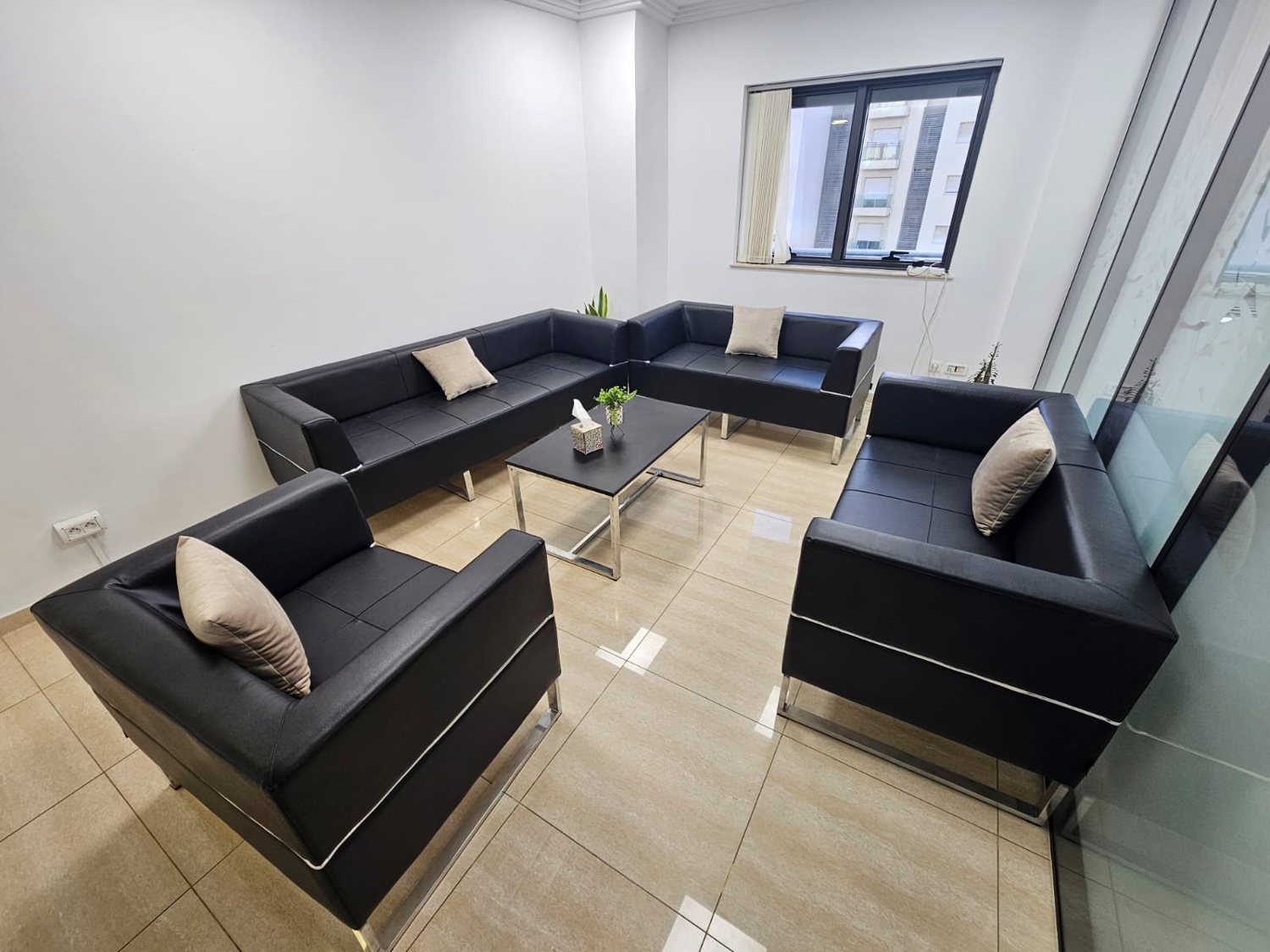Canapé Lounge Cuir